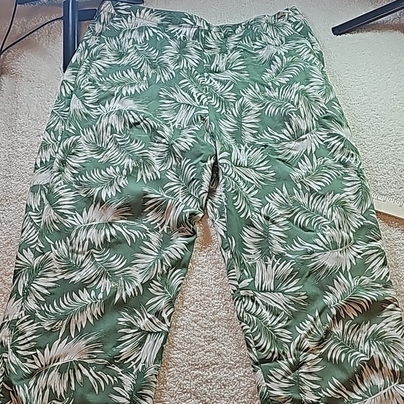 Exofficio Pants - Exofficio pants womens 12 Palm Tree print pants lightweight travel leisure hikin